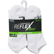 Wholesale - 6pk MEN WHITE CUSHIONED LOW CUT SOCKS SIZE 10-13 C/P 36, UPC: 194587535496